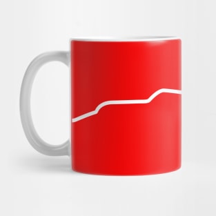 Ferrari F1 Car Line Art 2 - 2021 Model Mug